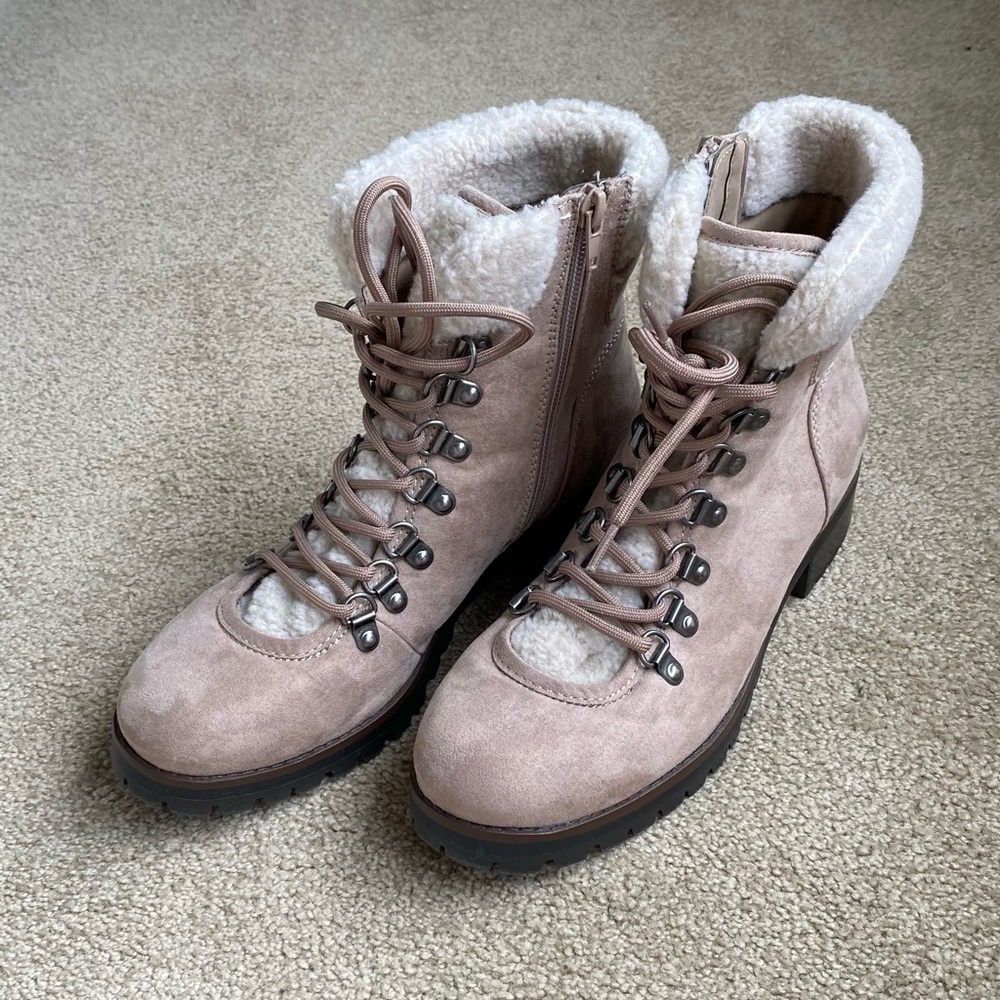 Crown Vintage winter combat boots